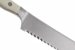 Couteau à pain Wüsthof Classic Ikon blanc forgé 20cm