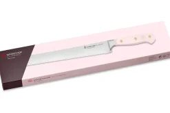 Couteau à pain Wusthof Classic Colour Pink Himalayan Salt forgé lame micro-dentelée 23cm
