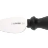 Couteau à parmesan Giesser lame 11cm manche noir arrondi