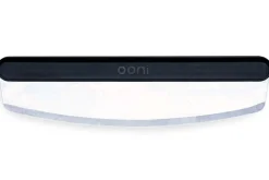 Couteau à pizza demi-lune Ooni lame 35cm en acier inoxydable