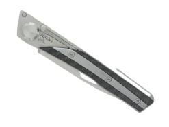 Couteau pliant Actilam S4 lame forgée manche acier/fibre de carbone 11cm