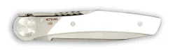 Couteau pliant Actilam T3 lame forgée manche corian blanc 11cm