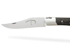 Couteau pliant artisanal Capuchadou acier sandvik manche en corne de buffle 12cm