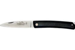 Couteau pliant artisanal Salamandra manche ziricote 10cm + étui