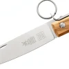 Couteau pliant artisanal Windmühlenmesser Ibex 100 manche en olivier 14cm