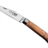 Couteau pliant AU SABOT L'Alpin acier Sandvik manche en genévrier 10cm