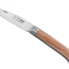 Couteau pliant Au Sabot L'Alpin acier Sandvik manche olivier 10cm