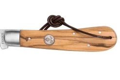 Couteau pliant Au Sabot L'Armor acier Sandvik manche olivier 10,5cm