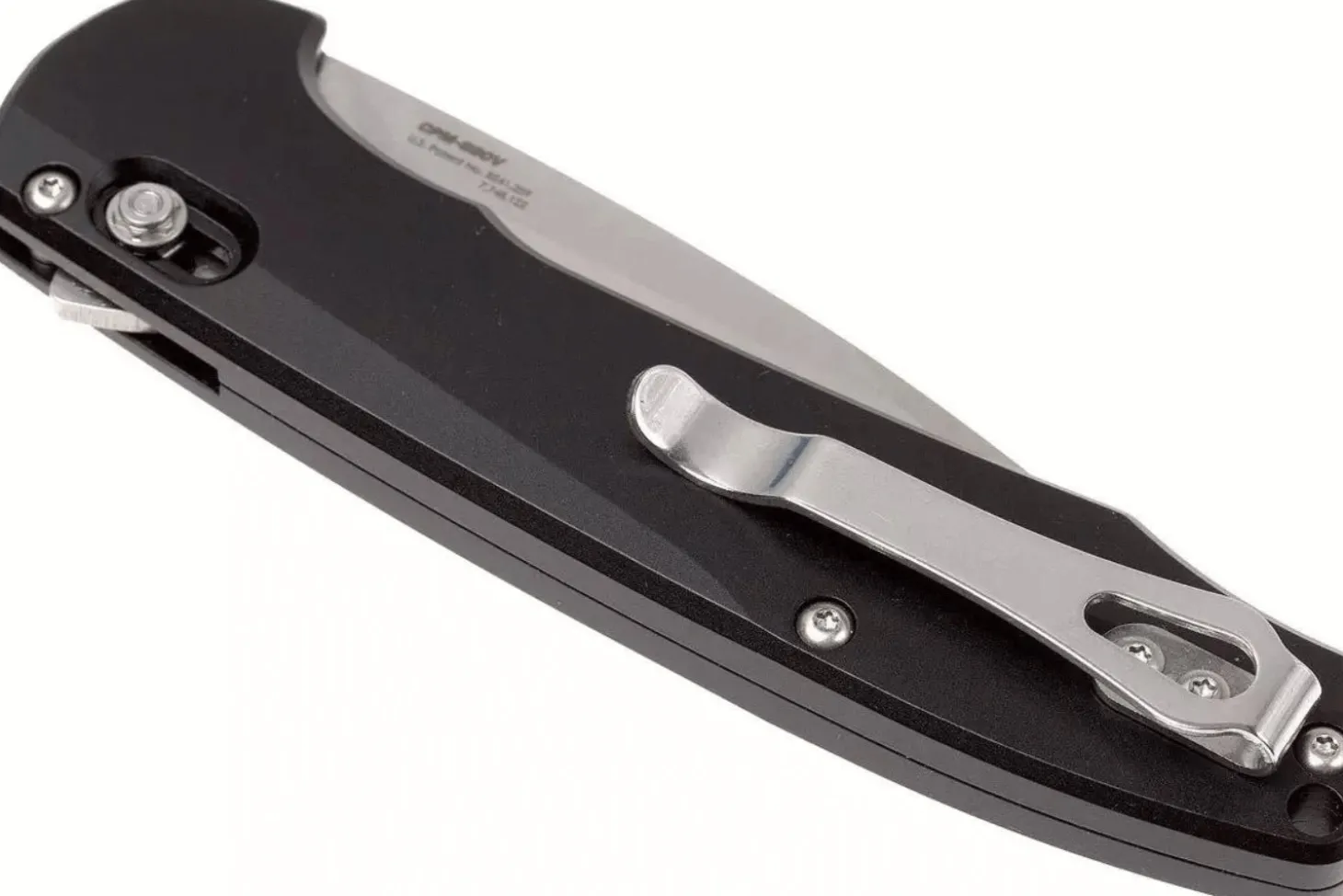 Couteau pliant Benchmade Arcane 490 manche aluminium noir 11cm