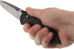 Couteau pliant Benchmade Barrage 580 manche valox noir 12cm