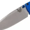 Couteau pliant Benchmade Bugout 535 manche Grivory bleu 10,7cm