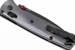 Couteau pliant Benchmade Bugout 535BK-4 manche aluminium anodisé gris 10,7cm