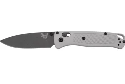 Couteau pliant Benchmade Bugout Storm Gray 535BK-08 manche Grivory gris 10,7cm