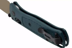 Couteau pliant Benchmade Bugout Crater Blue 535FE-05 manche Grivory bleu 10,7cm