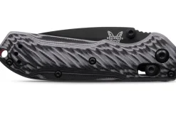 Couteau pliant Benchmade Mini Freek 565BK-02 lame noire manche G10 multicolore 10,3cm