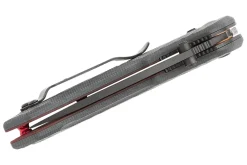 Couteau pliant Benchmade Mini Freek 565BK-02 lame noire manche G10 multicolore 10,3cm