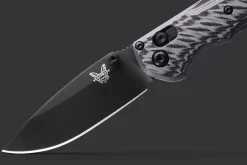 Couteau pliant Benchmade Mini Freek 565BK-02 lame noire manche G10 multicolore 10,3cm