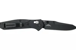 Couteau pliant Benchmade Mini Osborne 945BK-1 lame noire tanto manche G10 noir 9,8cm