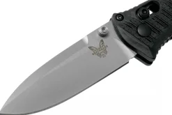 Couteau pliant Benchmade Mini Presidio II 575-1 manche fibre de carbone CF-Elite noir 10,9cm
