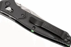 Couteau pliant Benchmade Osborne 940-2 lame tanto manche G10 noir 11cm