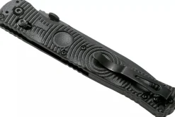 Couteau pliant Benchmade Socp Tactical Folder 391SBK lame dentelée manche fibre de carbone CF-Elite® 14cm pic brise-vitre