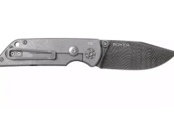 Couteau pliant Böker M4 Sherman Damas 110662DAM lame damassée manche en micarta noir 9,8cm