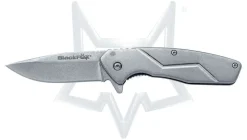 Couteau pliant Black FOX Steelix BF.717 tout inox manche 10cm