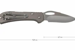 Couteau pliant BUCK MINI SPITFIRE 0726 manche alu 9,7cm