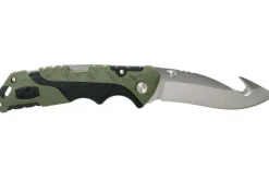 Couteau pliant BUCK PURSUIT LARGE GUTHOOK 0660GRG manche nylon/fibres de verre 12,6cm + Étui