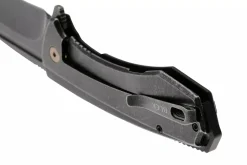 Couteau pliant BUCK RUCKUS 0713CPS manche noir 12cm