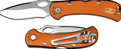 Couteau pliant BUCK SPITFIRE n°722ORS1 manche orange 11cm