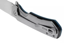 Couteau pliant BUCK STINGER 0714BLS manche bleu 11cm