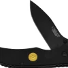 Couteau pliant Camillus Centerfire 30-30 manche en G10 noir 10,2cm et fond de balle intégré