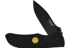 Couteau pliant Camillus Centerfire 30-30 manche en G10 noir 10,2cm et fond de balle intégré