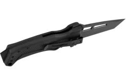 Couteau pliant Camillus GB-8B lame Tanto manche en nylon renforcé de fibres de verre noir 12cm