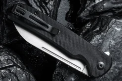 Couteau pliant CIVIVI Chevalier C200221 manche en G10 et fibre de carbone noir 11,2cm