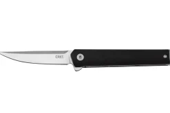 Couteau pliant CRKT CEO Compact 7095KX manche en nylon / fibres de verre noir 9cm