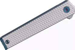 Couteau pliant CRKT CEO Microflipper 7081 manche en aluminium gris 8,25cm