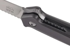 Couteau pliant CRKT HELICAL K500GXP manche alu gris anthracite 11,5cm