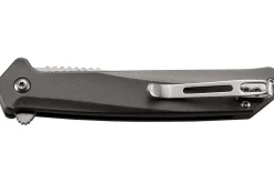Couteau pliant CRKT HELICAL K500GXP manche alu gris anthracite 11,5cm