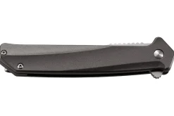Couteau pliant CRKT HELICAL K500GXP manche alu gris anthracite 11,5cm