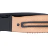 Couteau pliant CRKT Homefront K245BKP lame noire manche en G10 brun 9,8cm