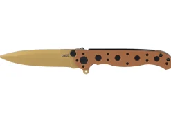 Couteau pliant CRKT M16-01DZ 1601DZ manche en nylon / fibres de verre désert 10cm