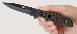 Couteau pliant CRKT M16-03KS noir manche à trous 11,8cm