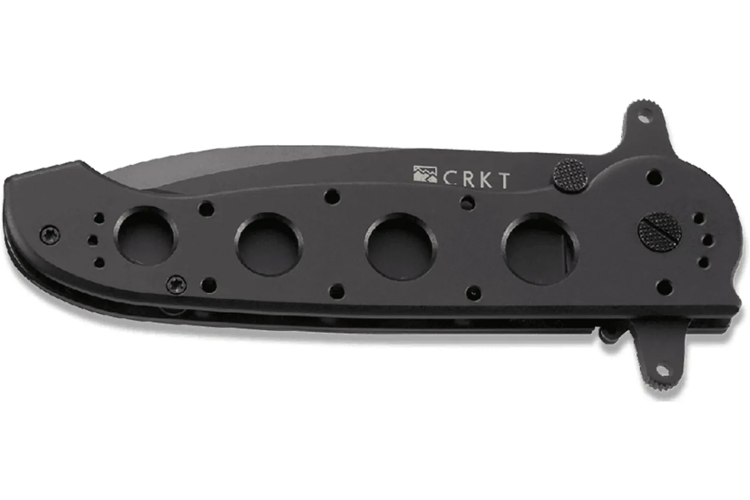 Couteau pliant CRKT M21-14SF manche alu anodisé gris 13,5cm