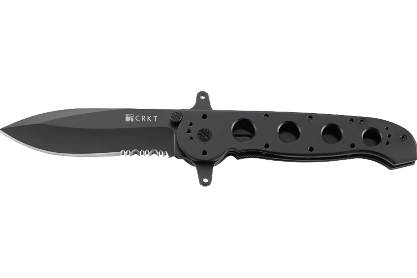 Couteau pliant CRKT M21-14SF manche alu anodisé gris 13,5cm