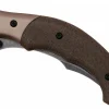 Couteau pliant CRKT Ritual Compact 7465.CR manche 10,2cm en micarta marron