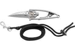 Couteau pliant CRKT Snap Lock 5102N manche acier 420J2 10,5cm