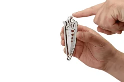 Couteau pliant CRKT Snap Lock 5102N manche acier 420J2 10,5cm