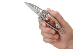 Couteau pliant CRKT Snap Lock 5102N manche acier 420J2 10,5cm